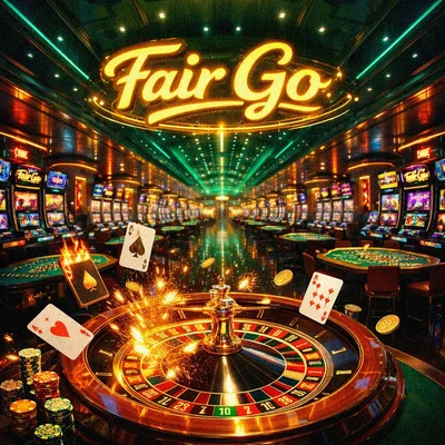 Massive casino game lobby with slots and roulette